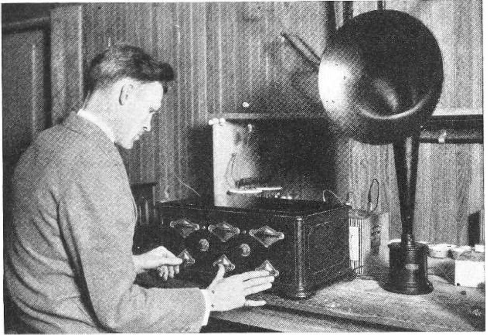 Tuning a TRF radio - 1925