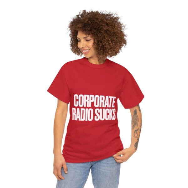 Corporate Radio Sucks Tee - Image 3