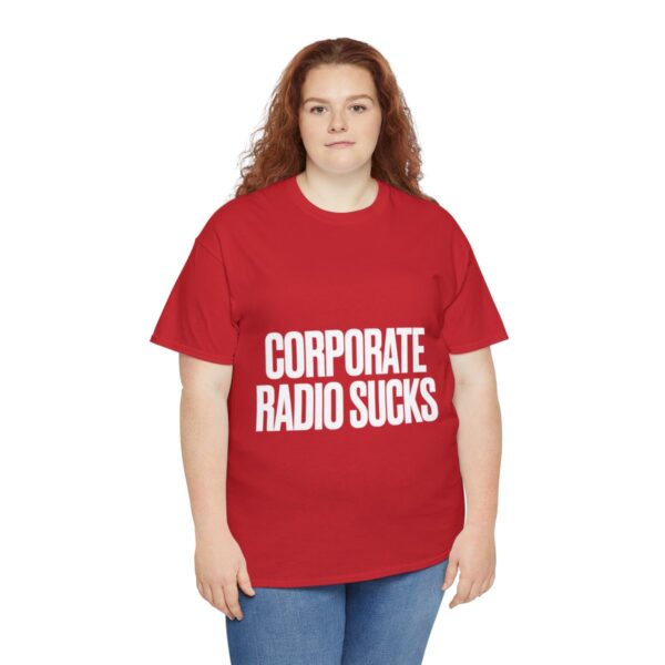 Corporate Radio Sucks Tee - Image 7
