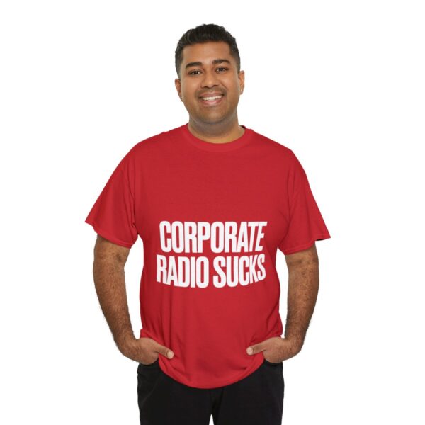 Corporate Radio Sucks Tee - Image 8