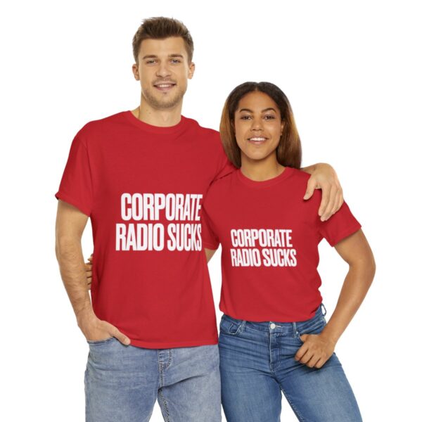 Corporate Radio Sucks Tee - Image 10