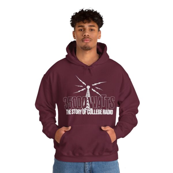 35000 Watts Logo Hoodie - Image 59