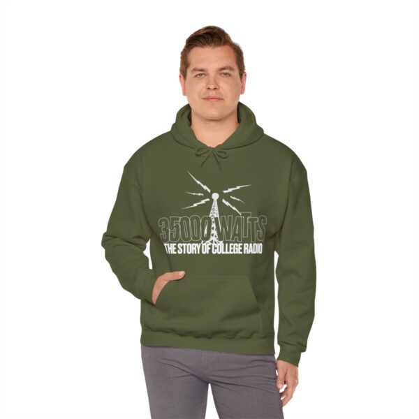 35000 Watts Logo Hoodie - Image 74