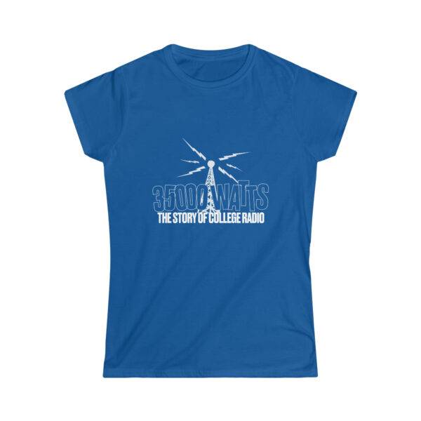 35000 Watts Logo Women's Softstyle Tee - Image 7