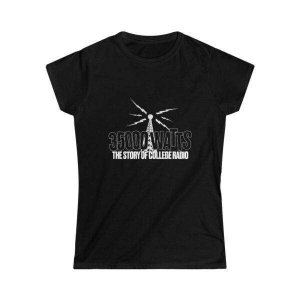 35000 Watts Logo Women's Softstyle Tee - Image 3