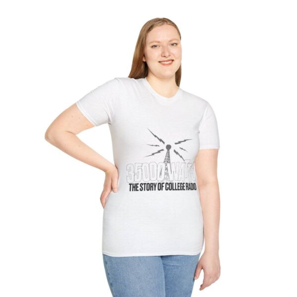 35000 Watts Logo Soft Tee - Image 17