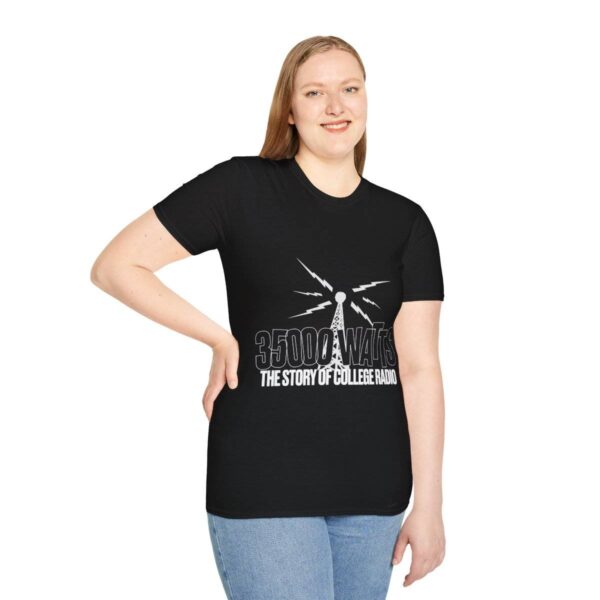 35000 Watts Logo Soft Tee - Image 5