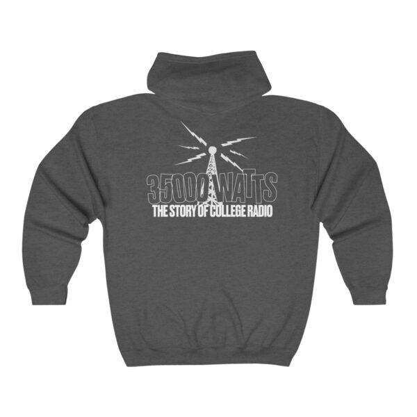35000 Watts Logo Zip Hooded Sweatshirt
