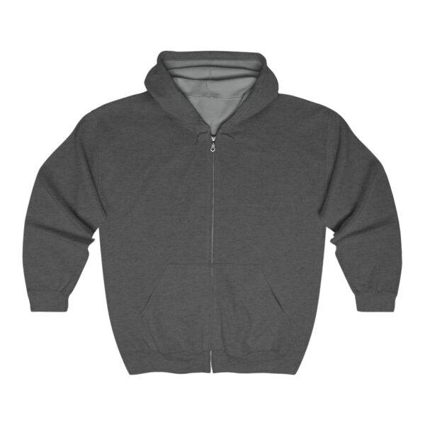 35000 Watts Logo Zip Hooded Sweatshirt - Image 2